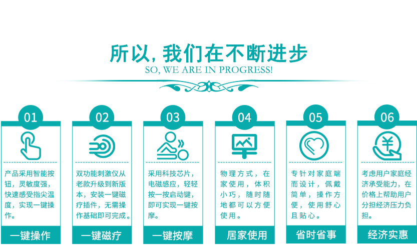 所以，我們在不斷進步
